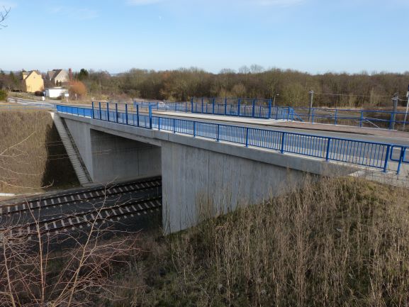 L 20 - Ersatzneubau der Brücke über die DB AG in Vollrathsruhe